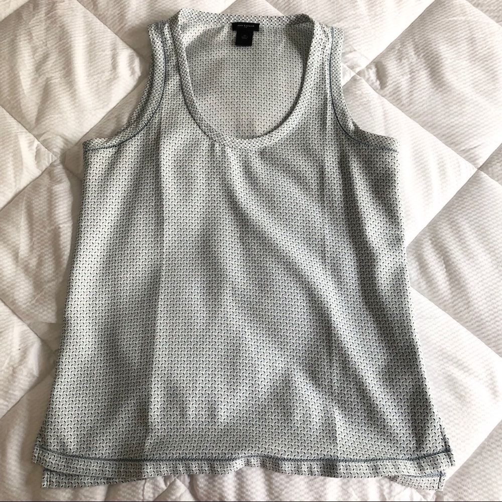 Ann Taylor Sleeveless Blouse Size XS